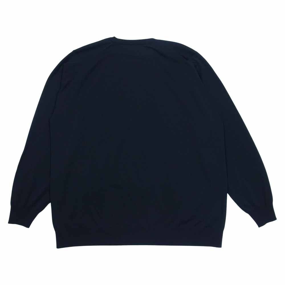TEATORA テアトラ TT-KNIT-001-18G-DELTAPEAK CARTRIDGE KNIT CREW 18G hover layer カートリッジ ホバーレイヤー クルーネック ニット ブラック系 L【中古】