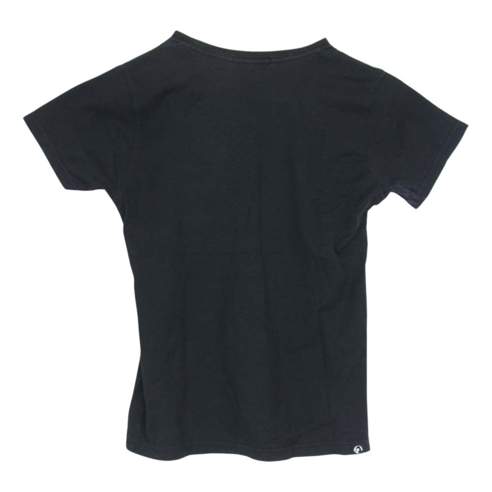 HYSTERIC GLAMOUR ヒステリックグラマー 2CT1610 MEET THE CREEPER プリント Tシャツ レディース ブラック系 FREE【中古】