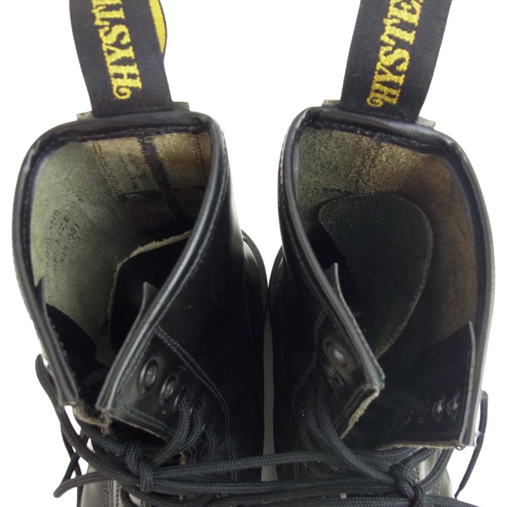HYSTERIC GLAMOUR ヒステリックグラマー × ジョージコックス GEORGE COX レースアップ ブーツ ブラック系 5【中古】
