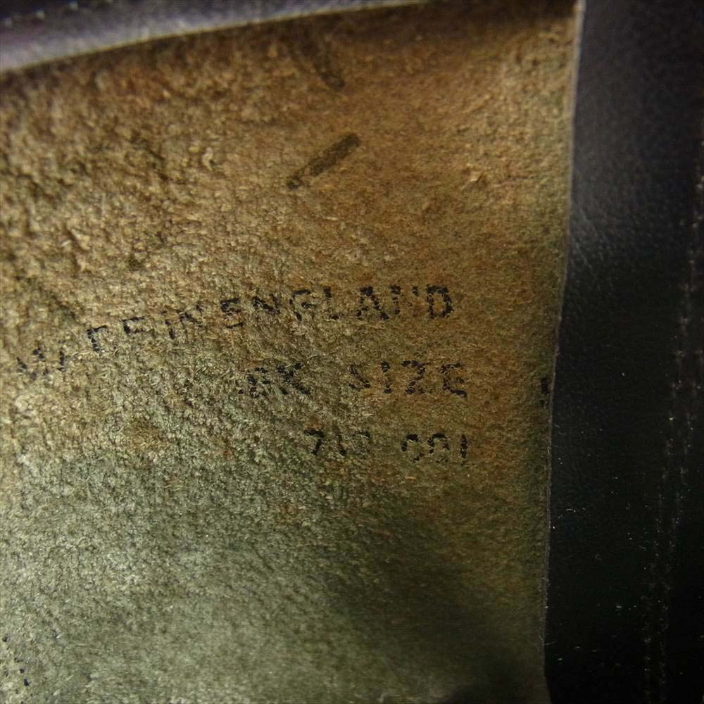 HYSTERIC GLAMOUR ヒステリックグラマー × ジョージコックス GEORGE COX レースアップ ブーツ ブラック系 5【中古】