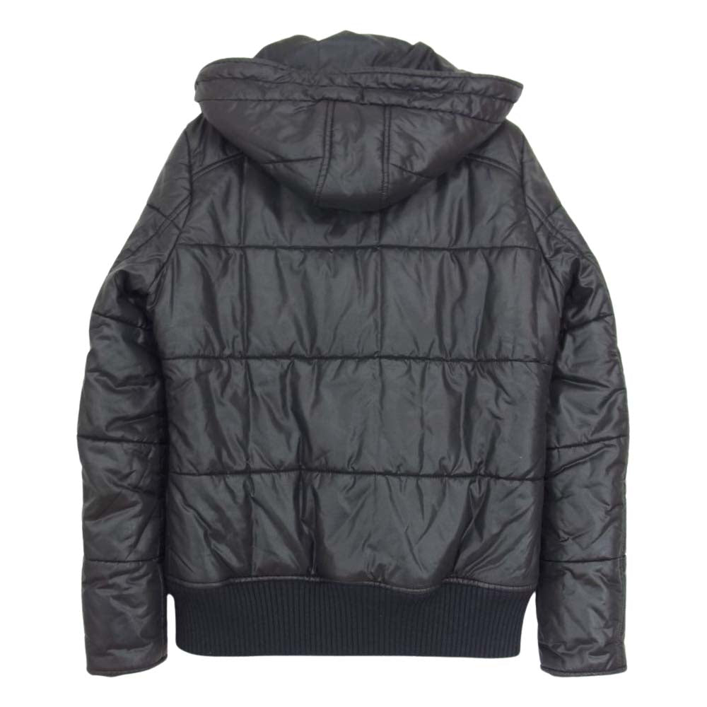 HYSTERIC GLAMOUR ヒステリックグラマー 2AB-8570 ガールワッペン PRIMALOFT プリマロフト 中綿 ジャケット レディース ブラック系 FREE【中古】