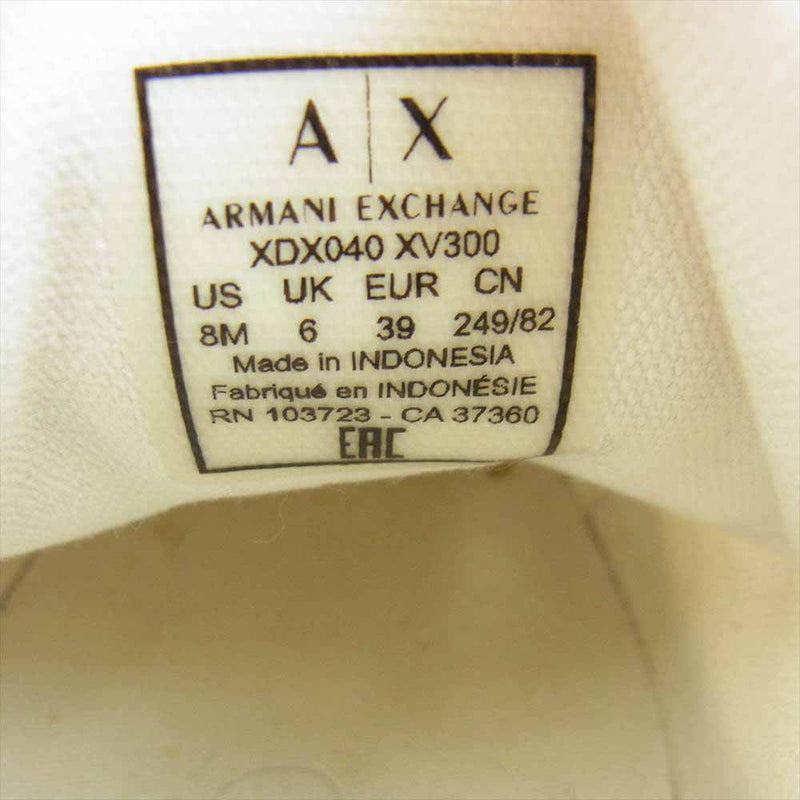 ARMANI EXCHANGE アルマーニエクスチェンジ XDX040 XV300 ロゴ ...