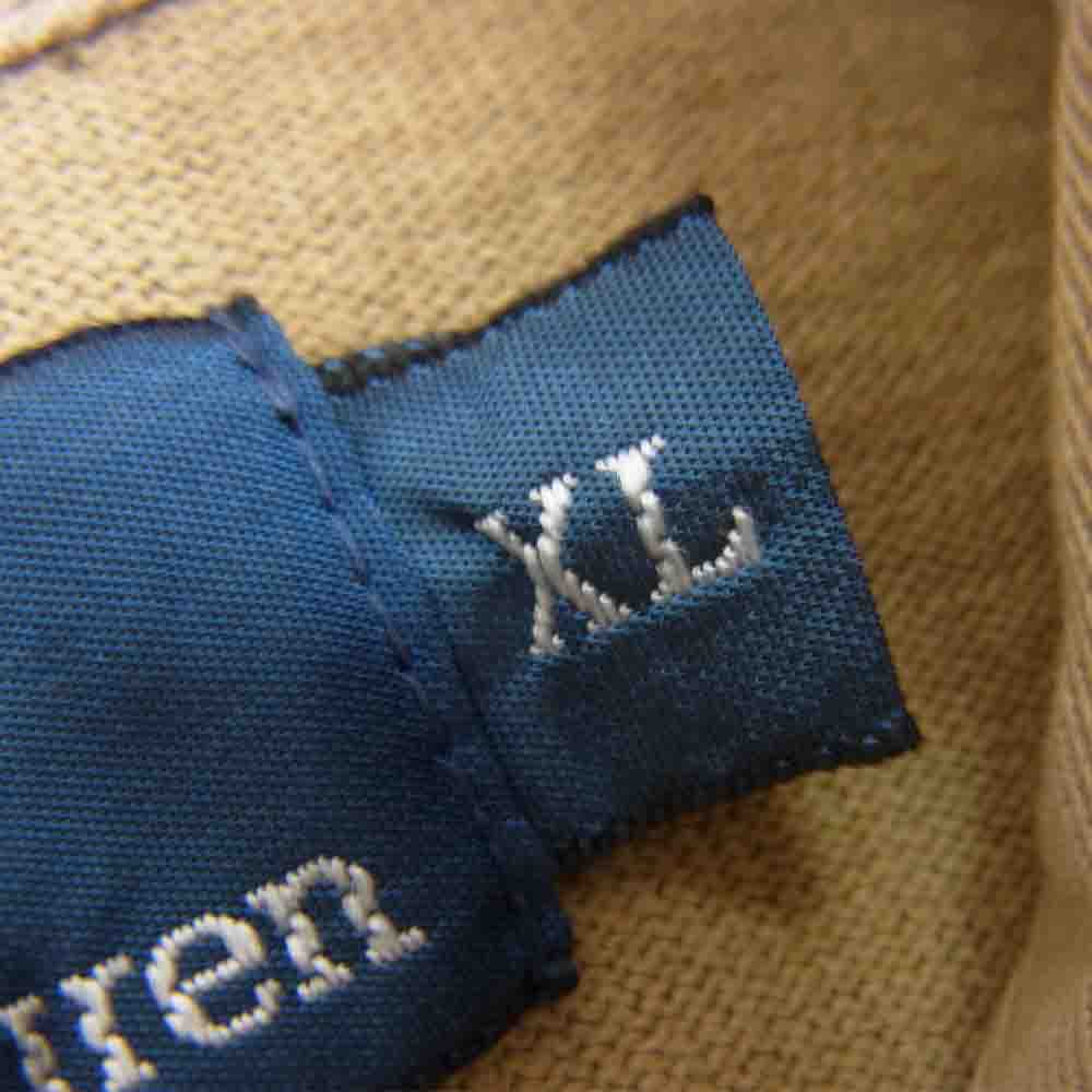 POLO RALPH LAUREN ポロ・ラルフローレン 袖ワッペン トレンチ ラガーシャツ プルオーバー ジャケット ベージュ系 XL【中古】