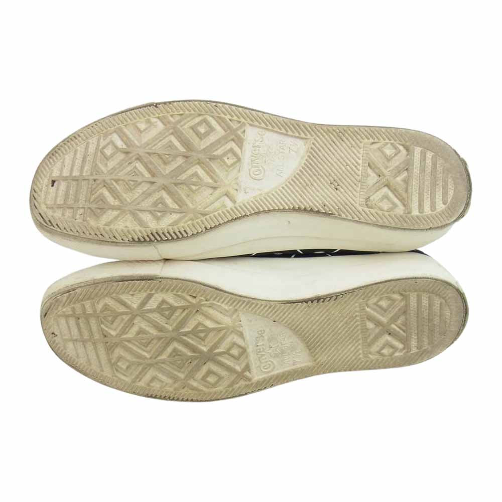 COMME des GARCONS コムデギャルソン PLAY プレイ コンバース コンバース ハートプリント ハイカット スニーカー ブラック系 26cm【中古】