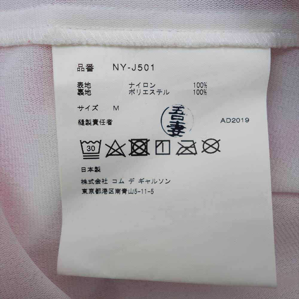 COMME des GARCONS コムデギャルソン GIRL NY-J501 AD2019 ガール バックロゴプリント コーチジャケット  レッド系 M【中古】