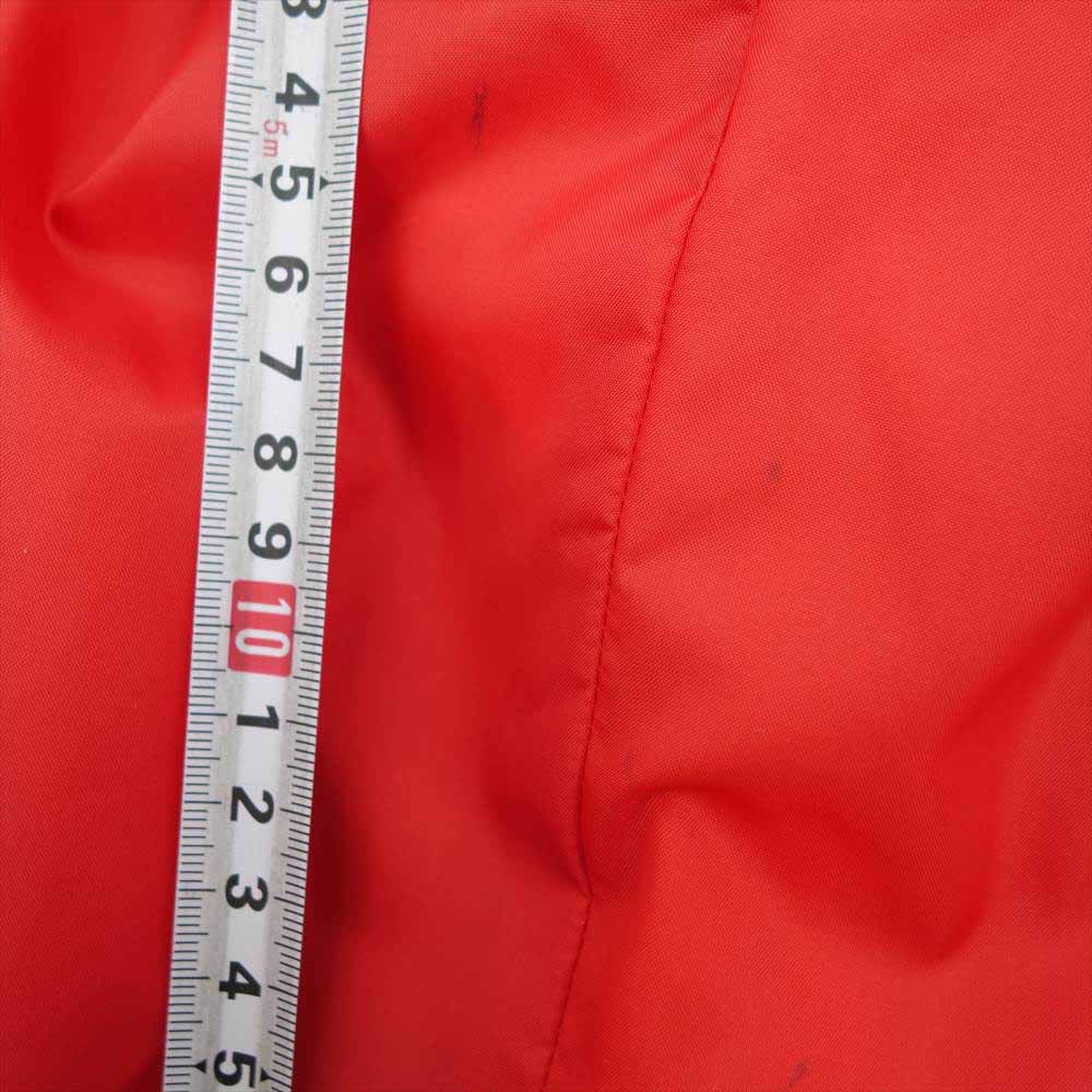 COMME des GARCONS コムデギャルソン GIRL NY-J501 AD2019 ガール バックロゴプリント コーチジャケット  レッド系 M【中古】