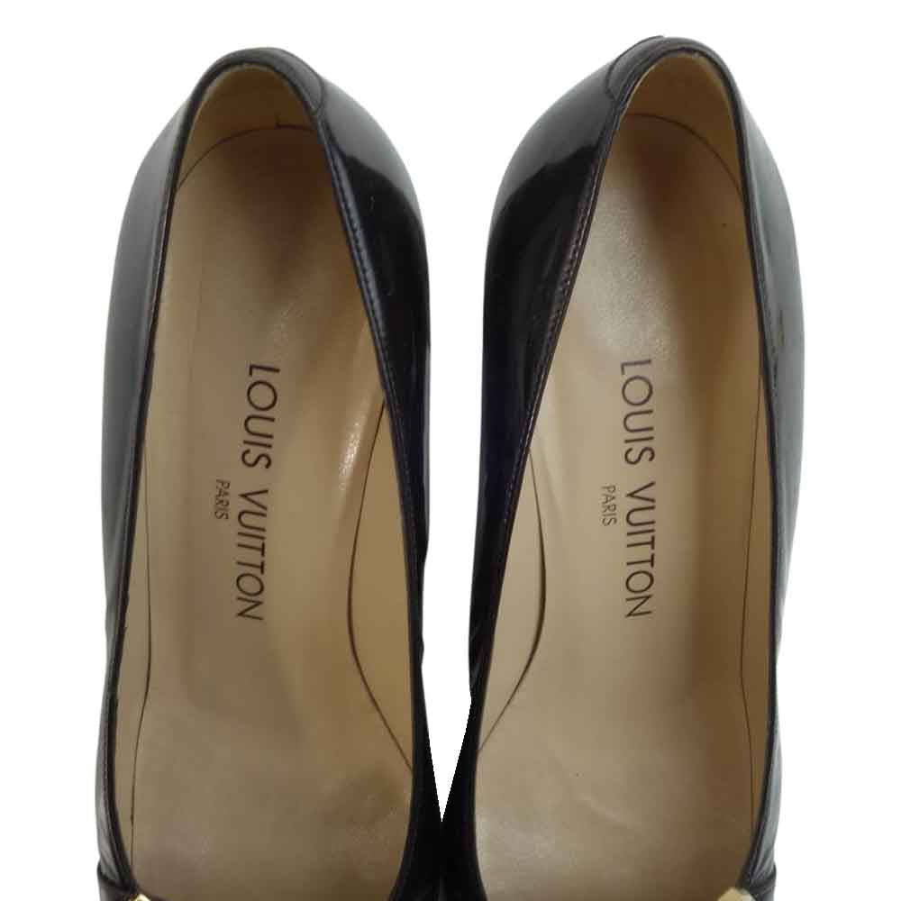 LOUIS VUITTON ルイ・ヴィトン ダミエ ヒール パンプス 37 1/2【中古】