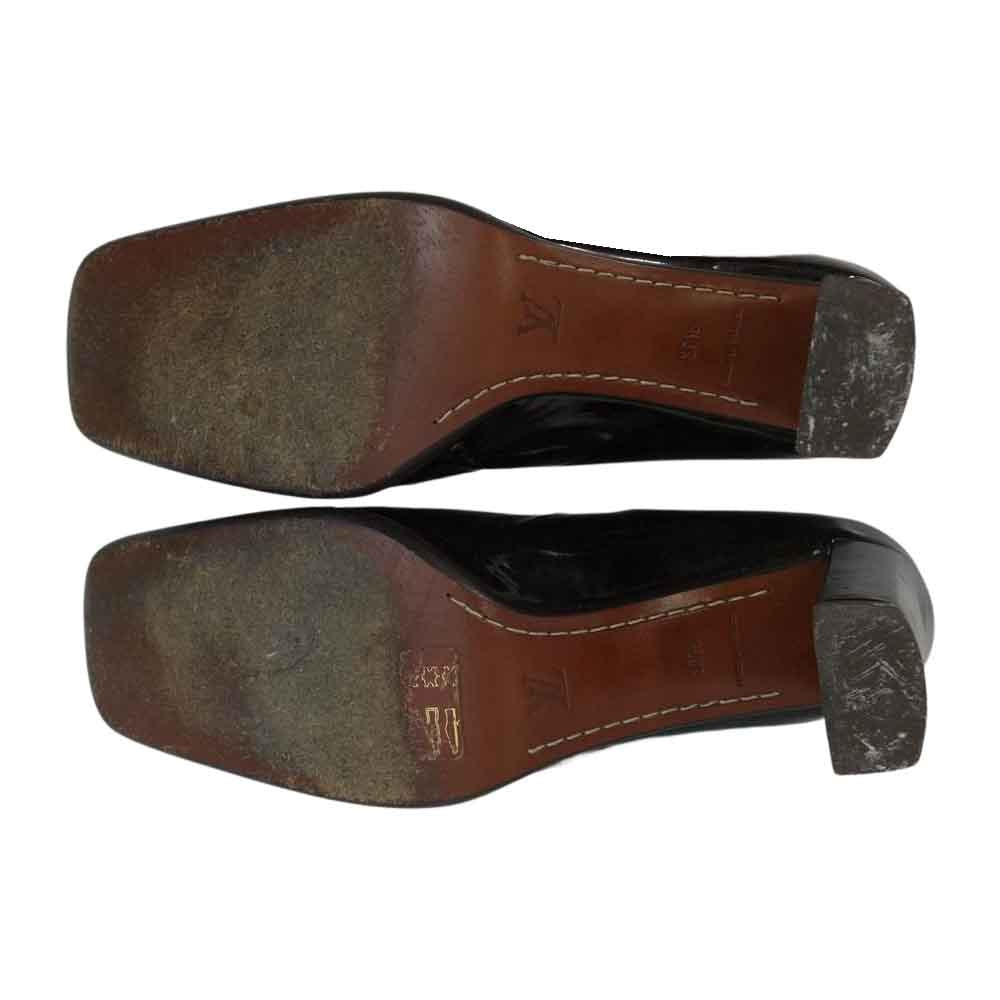 LOUIS VUITTON ルイ・ヴィトン ダミエ ヒール パンプス 37 1/2【中古】