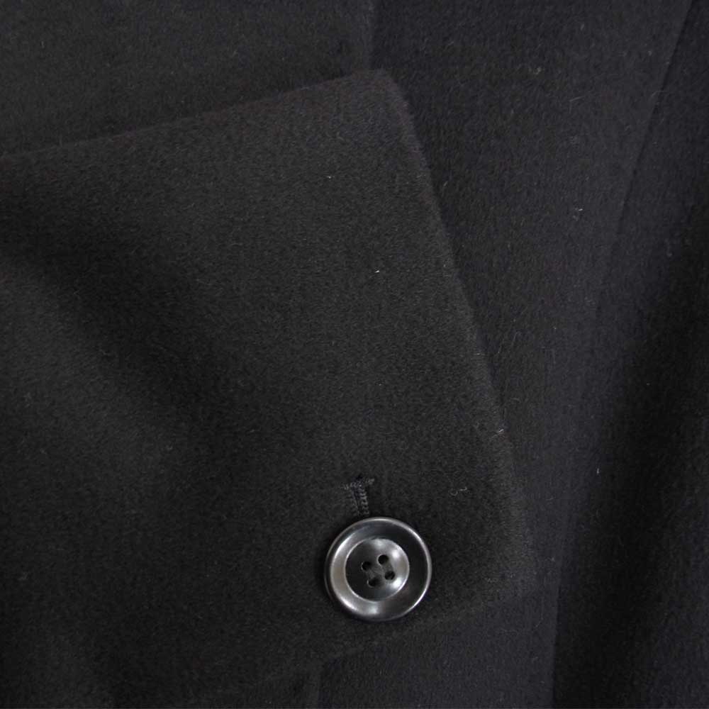 MAX MARA マックスマーラ STUDIO ウール ロング コート ブラック系 38【中古】