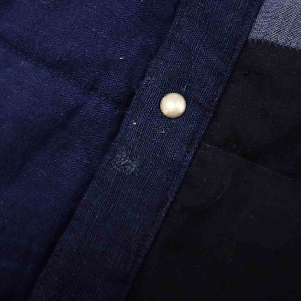 VISVIM ビズビム 21AW 0221905013014 I.C.T KERCHIEF DOWN JKT KOFU カーチーフ ダウン ジャケット 古布 マルチカラー系 1【美品】【中古】