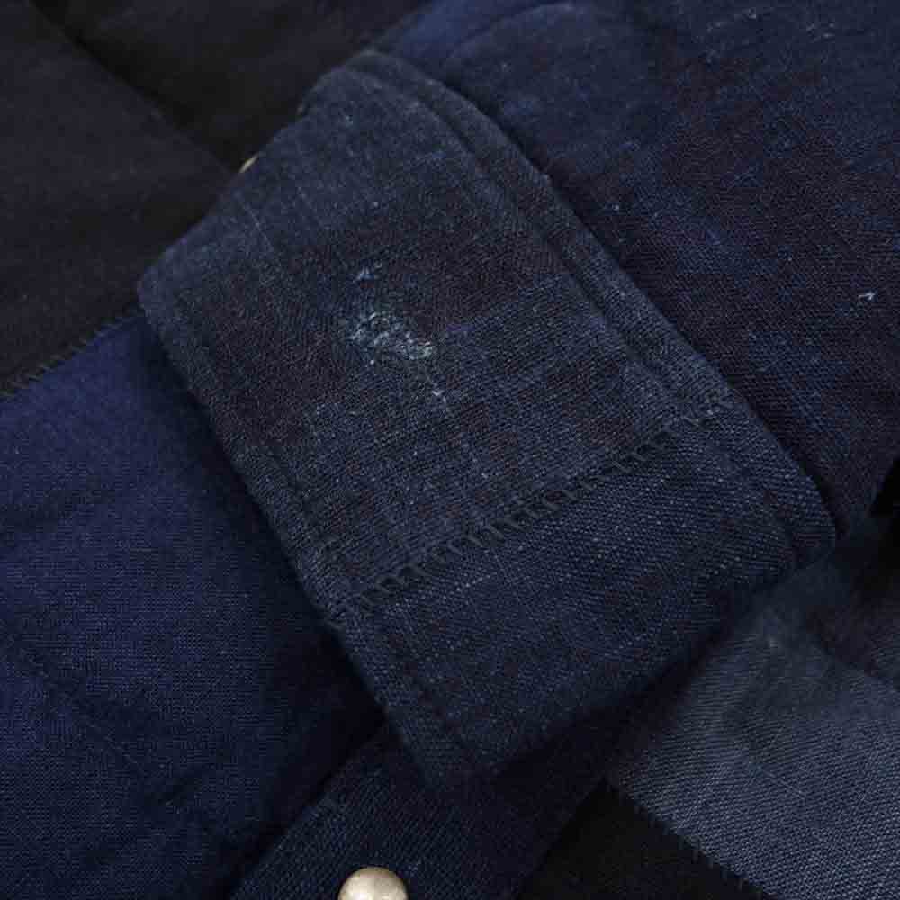 VISVIM ビズビム 21AW 0221905013014 I.C.T KERCHIEF DOWN JKT KOFU カーチーフ ダウン ジャケット 古布 マルチカラー系 1【美品】【中古】