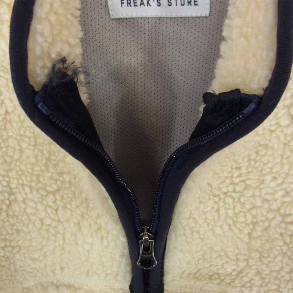 FREAK'S STORE フリークスストア 184-1590 ボア フリース ジャケット オフホワイト系 M【中古】