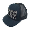 CHROME HEARTS クロムハーツ（原本無） TRUCKER CAP パッチ クロスボール ブラック トラッカー キャップ【中古】