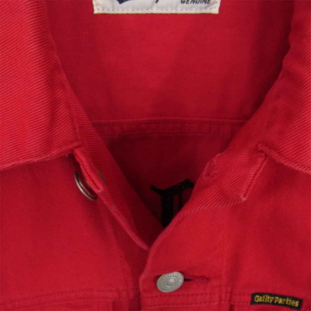 WACKO MARIA ワコマリア GUILTY PARTIES ギルティパーティーズ 刺? ジャケット レッド系 M【中古】