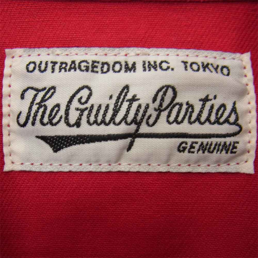 WACKO MARIA ワコマリア GUILTY PARTIES ギルティパーティーズ 刺? ジャケット レッド系 M【中古】