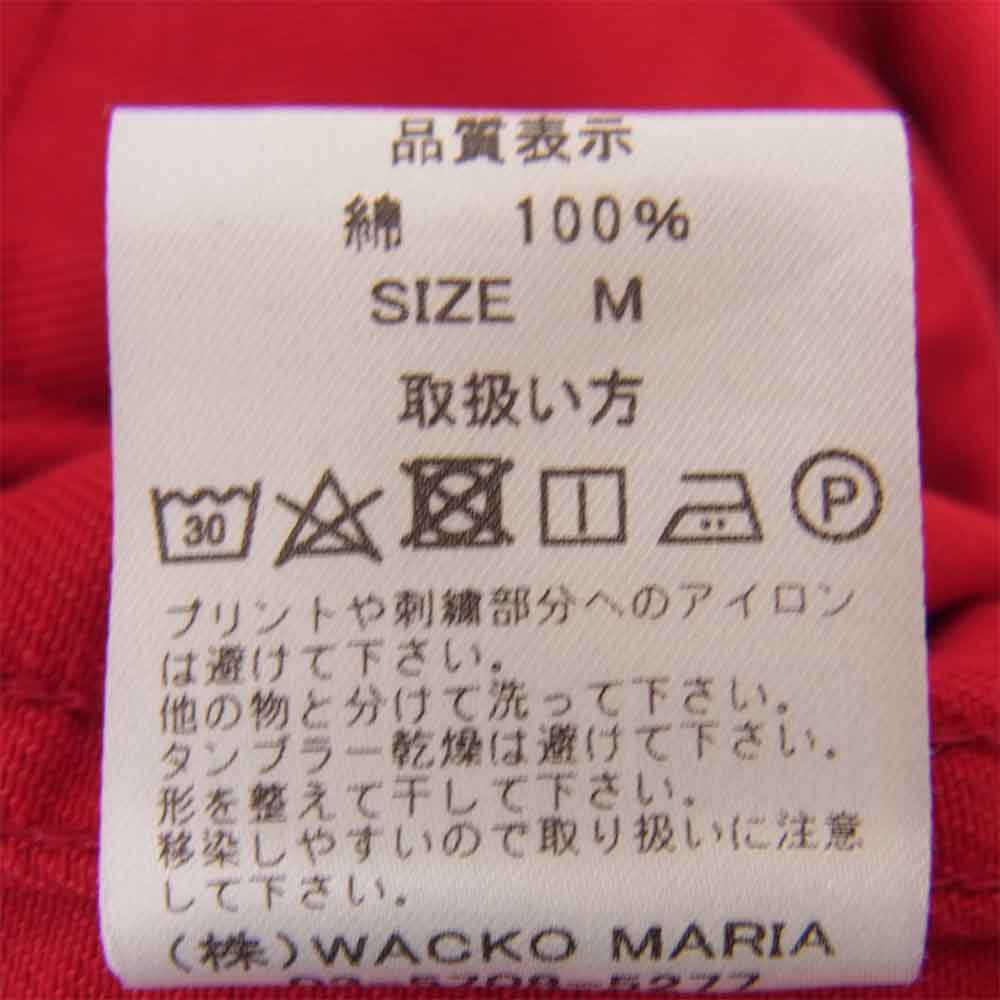 WACKO MARIA ワコマリア GUILTY PARTIES ギルティパーティーズ 刺? ジャケット レッド系 M【中古】