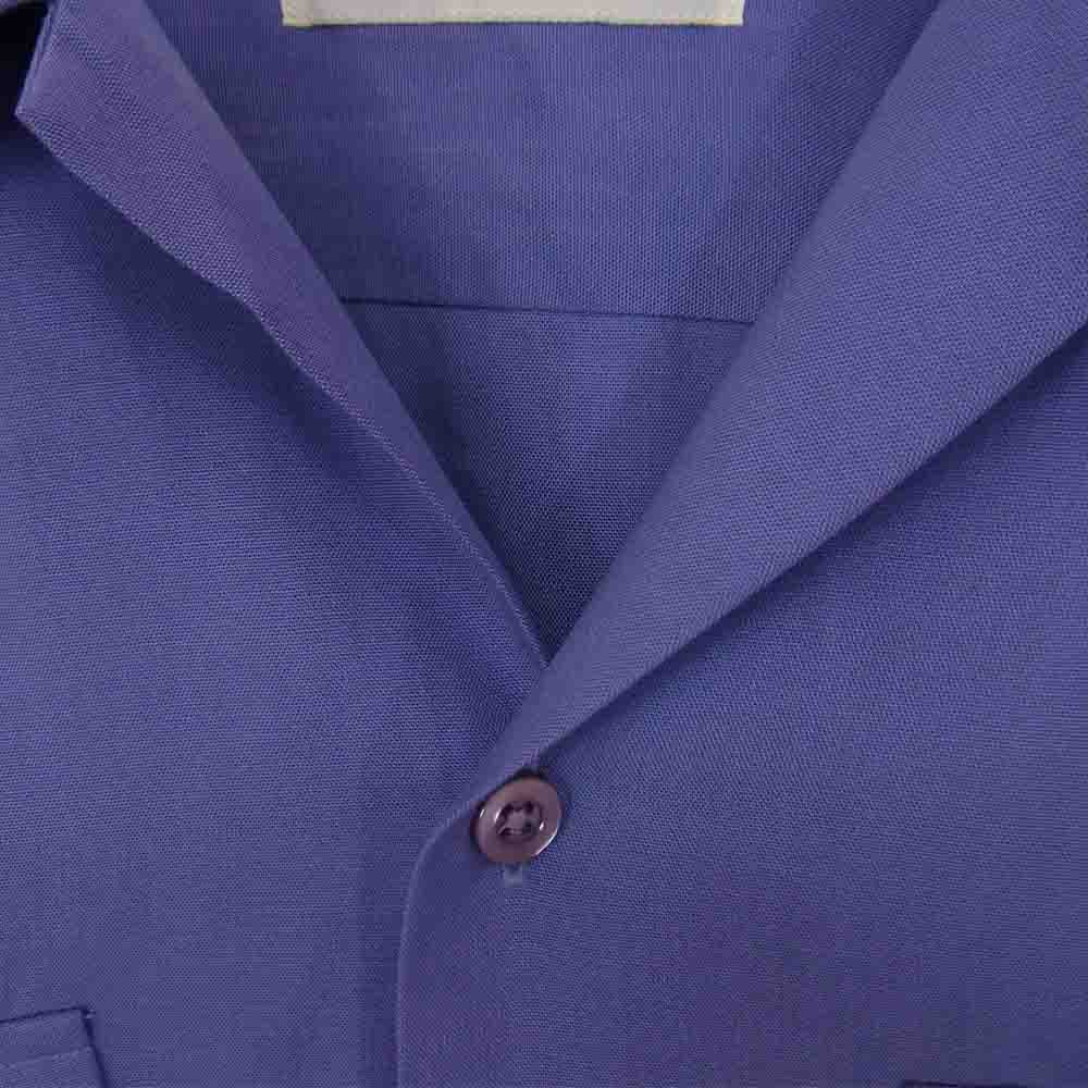 WACKO MARIA ワコマリア オープンカラー 開襟 長袖 シャツ  パープル系 M【中古】