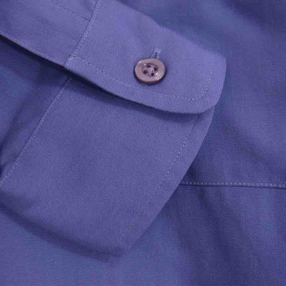 WACKO MARIA ワコマリア オープンカラー 開襟 長袖 シャツ  パープル系 M【中古】