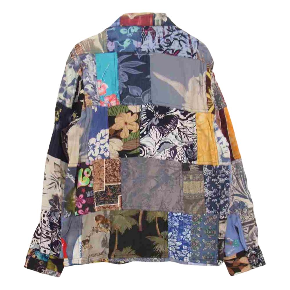 ナスングワム パッチワーク アロハ 長袖 シャツ マルチカラー系 M【中古】
