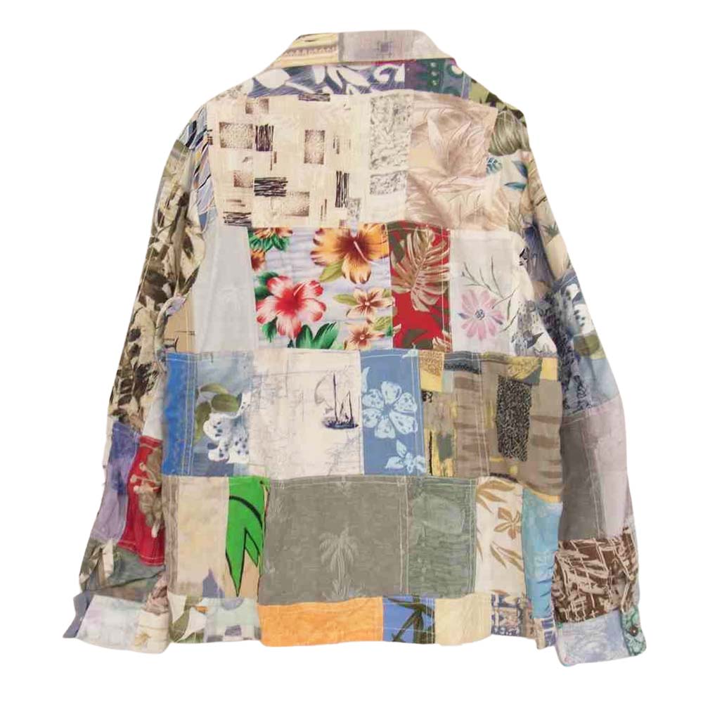 ナスングワム パッチワーク アロハ 長袖 シャツ マルチカラー系 M【中古】