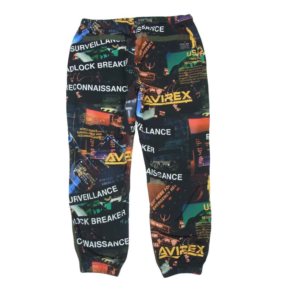 AVIREX アヴィレックス 6116140 FIGHTER PHOTO EASY PANTS ファイター フォト イージー パンツ カーキ系 2XL【中古】
