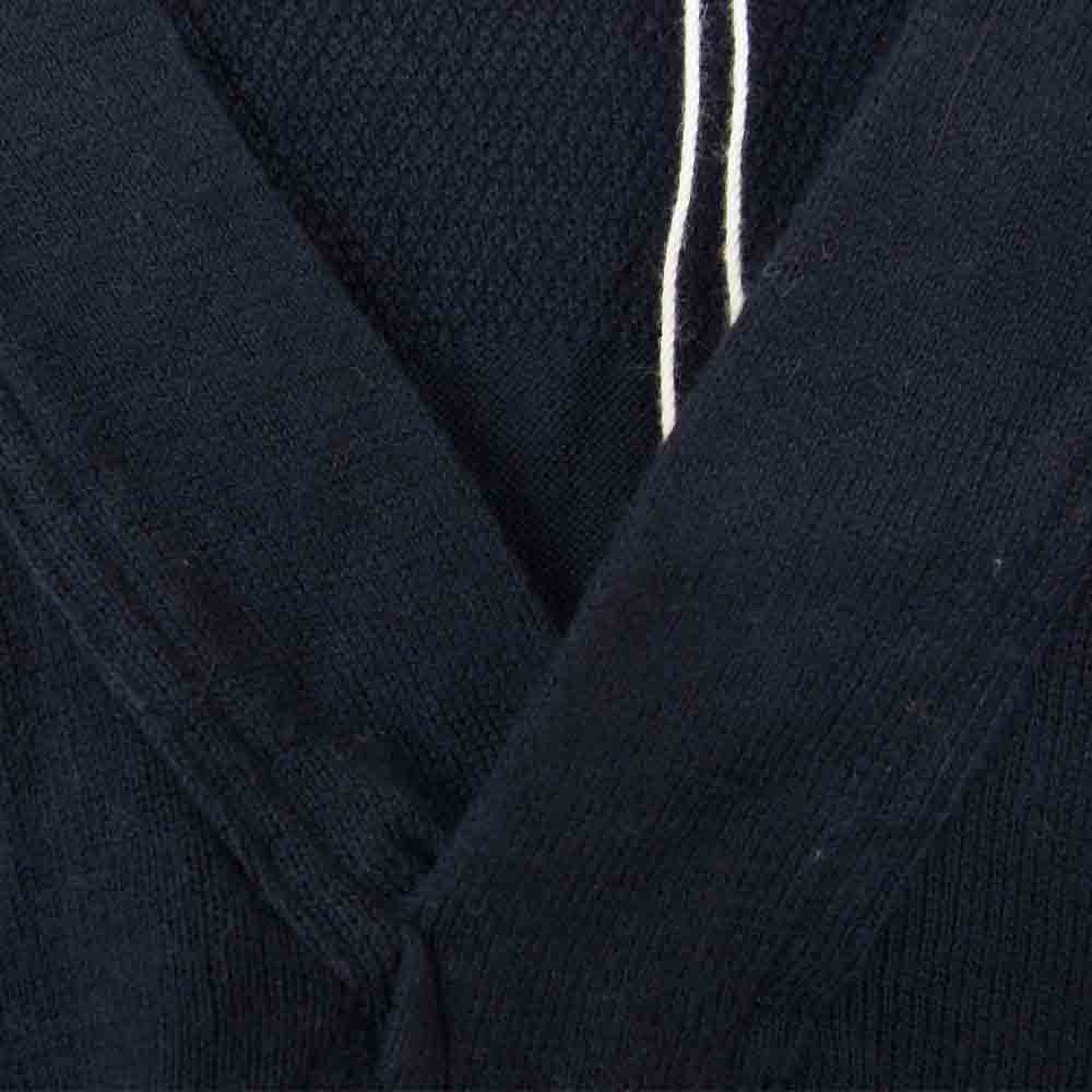 BUTCHER PRODUCTS ブッチャープロダクツ V-NECK KNIT Vネック ニット ネイビー系 40【中古】