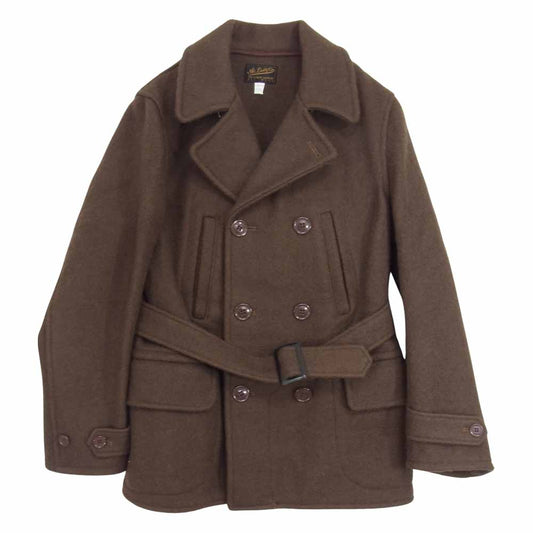 AT LAST アットラスト P-COAT Pコート ブラウン系 40【中古】