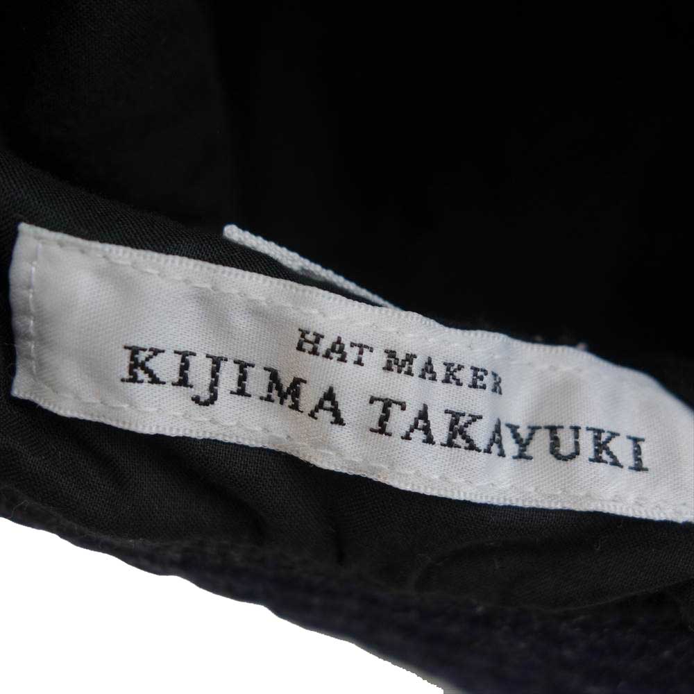 キジマ タカユキ DENIM HAT デニム ハット インディゴブルー系【中古】