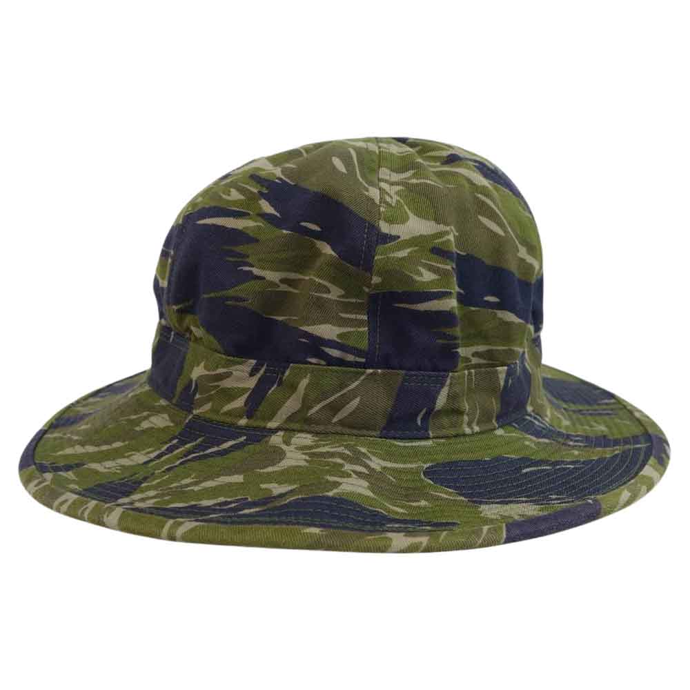 JELADO ジェラード Army Hat アーミーハット タイガーカモ カーキ系 タイガーカモ M【中古】