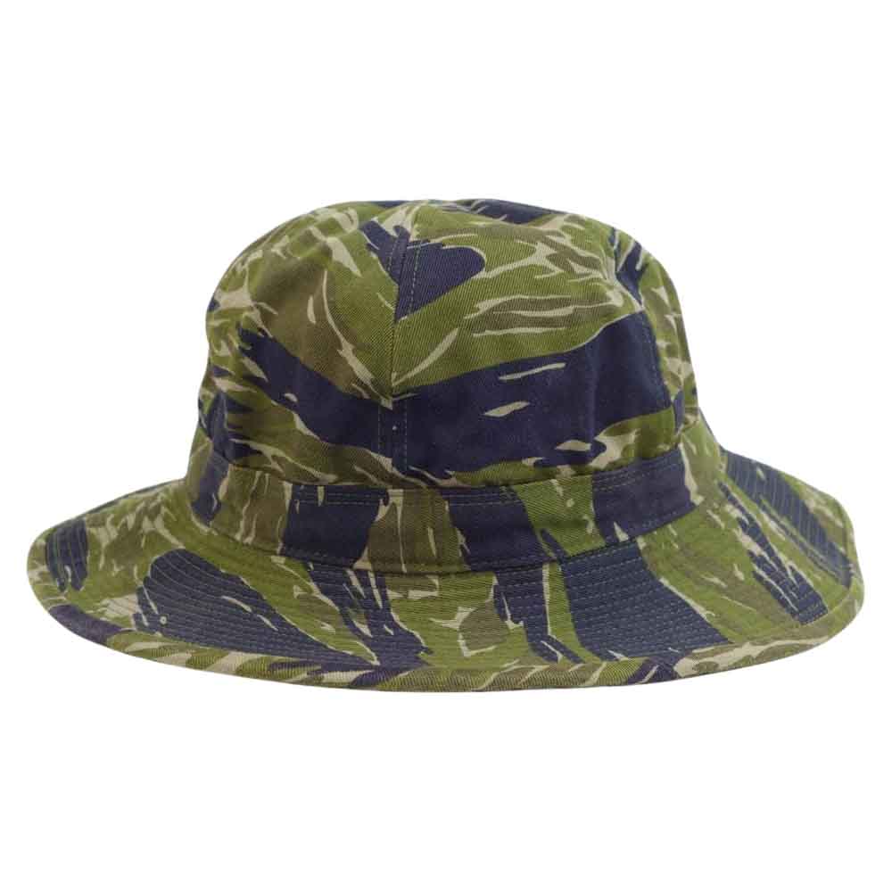 JELADO ジェラード Army Hat アーミーハット タイガーカモ カーキ系 タイガーカモ M【中古】