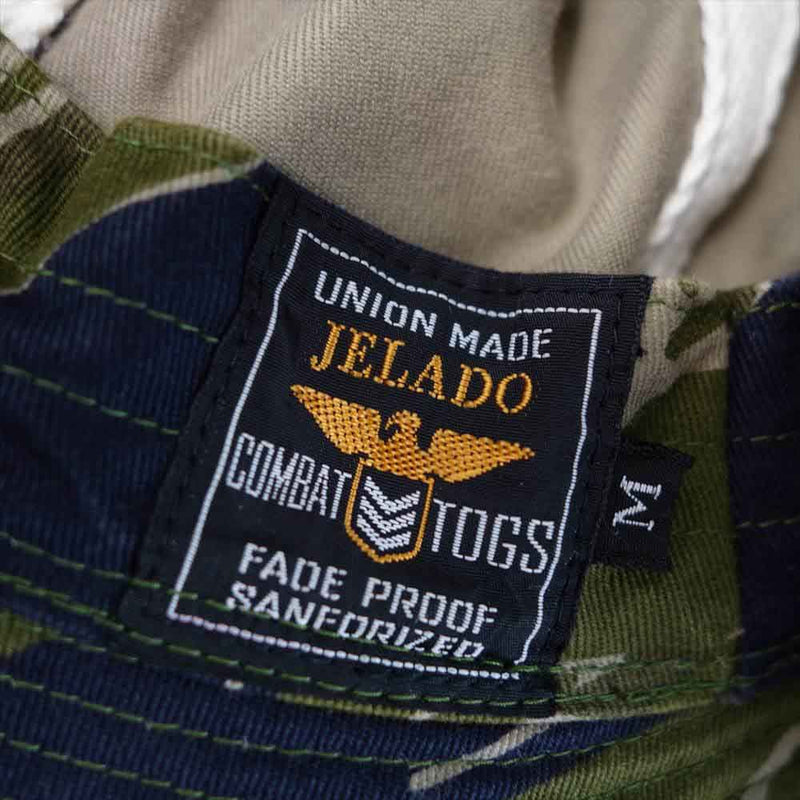 JELADO ジェラード Army Hat アーミーハット タイガーカモ カーキ系 タイガーカモ M【中古】