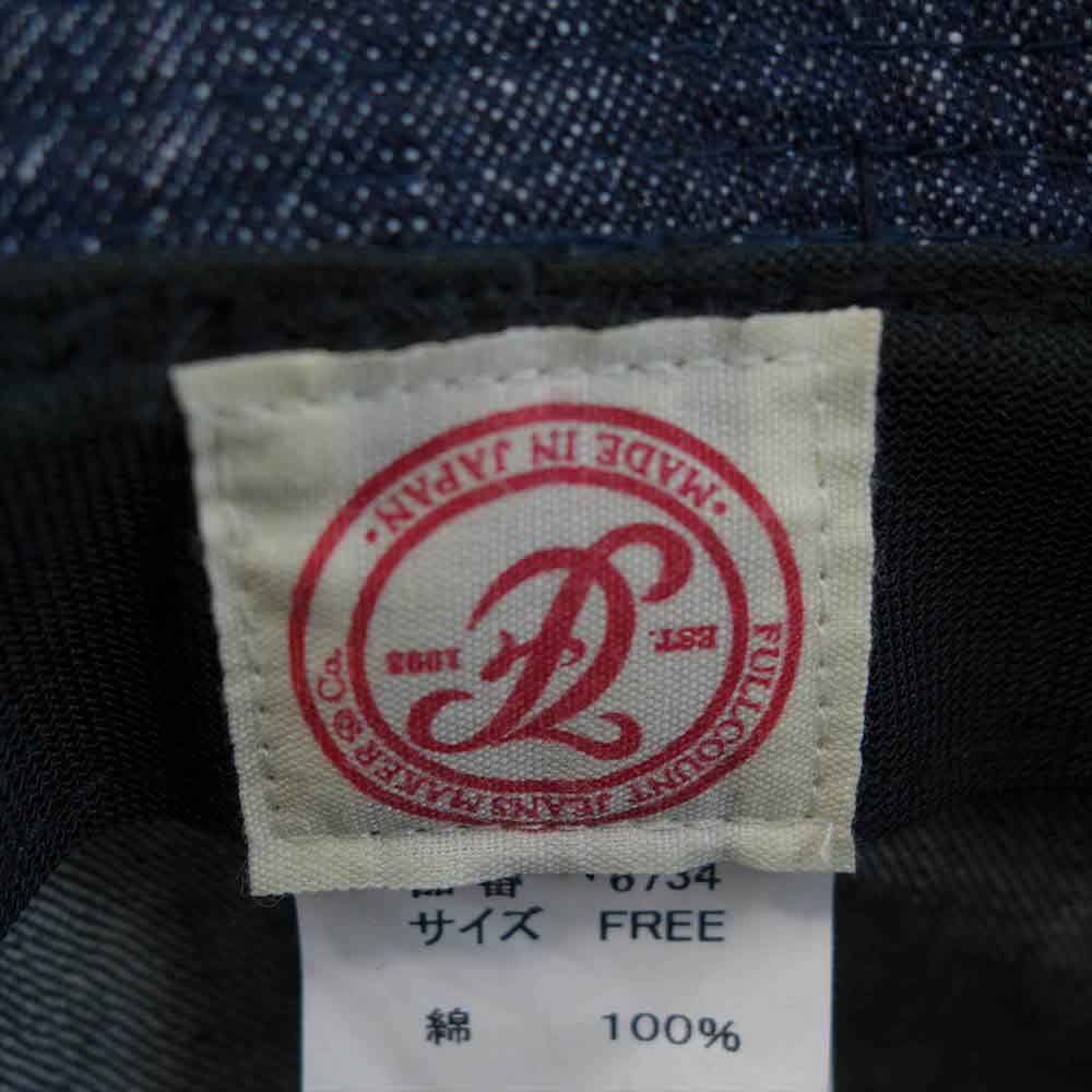 FULLCOUNT フルカウント US ARMY DENIM HAT デニム ハット インディゴブルー系 FREE【中古】