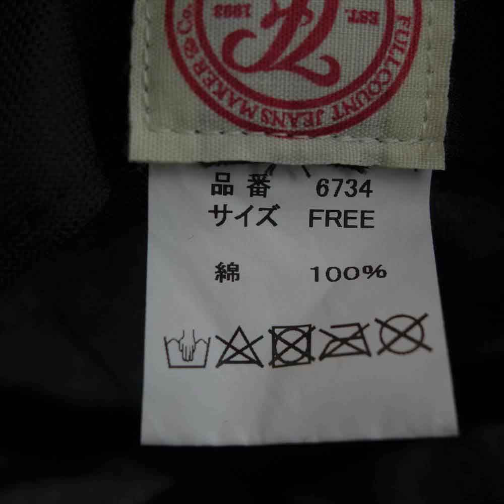 FULLCOUNT フルカウント US ARMY DENIM HAT デニム ハット インディゴブルー系 FREE【中古】