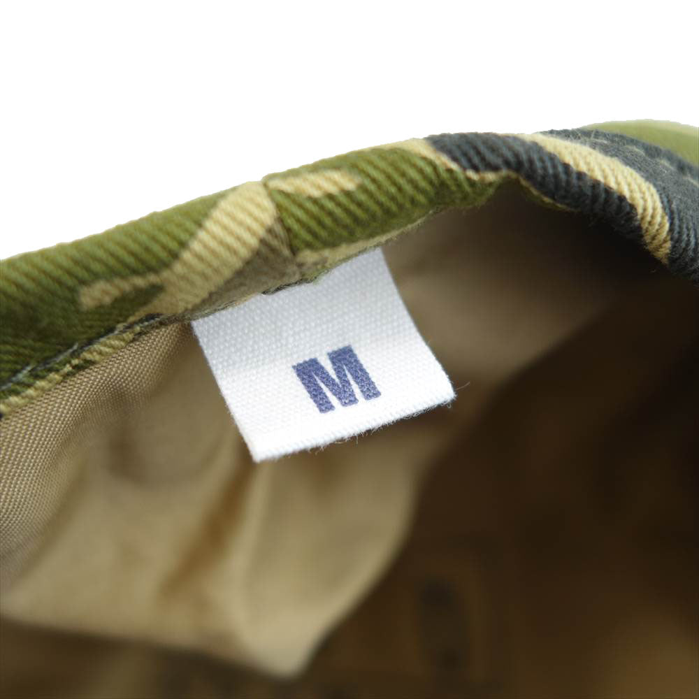 The REAL McCOY'S ザリアルマッコイズ タイガーストライプ ベレー 帽子 モスグリーン系 タイガーストライプ M【中古】