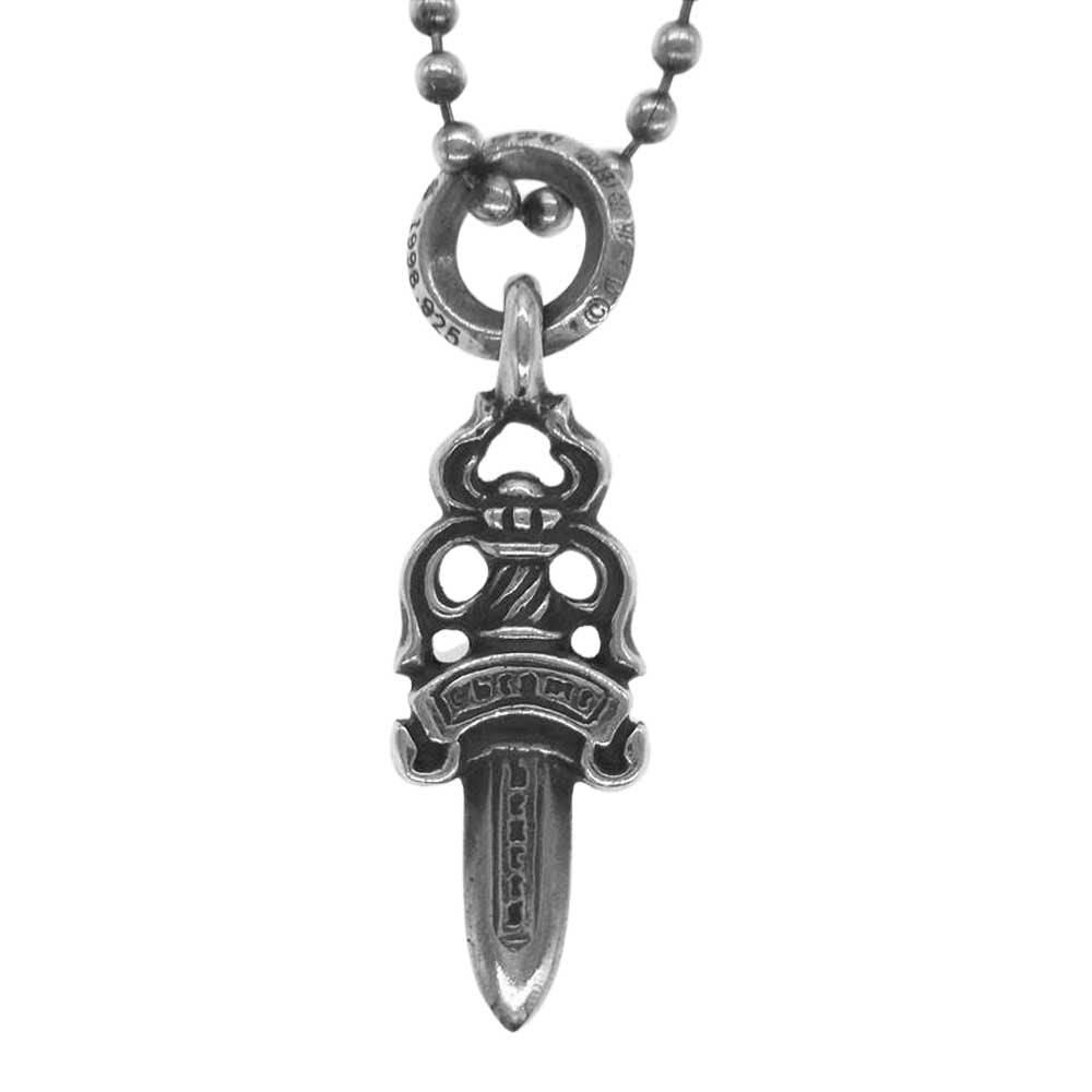 CHROME HEARTS クロムハーツ（原本無） #5 ダガー チャーム ペンダント シルバー系【中古】