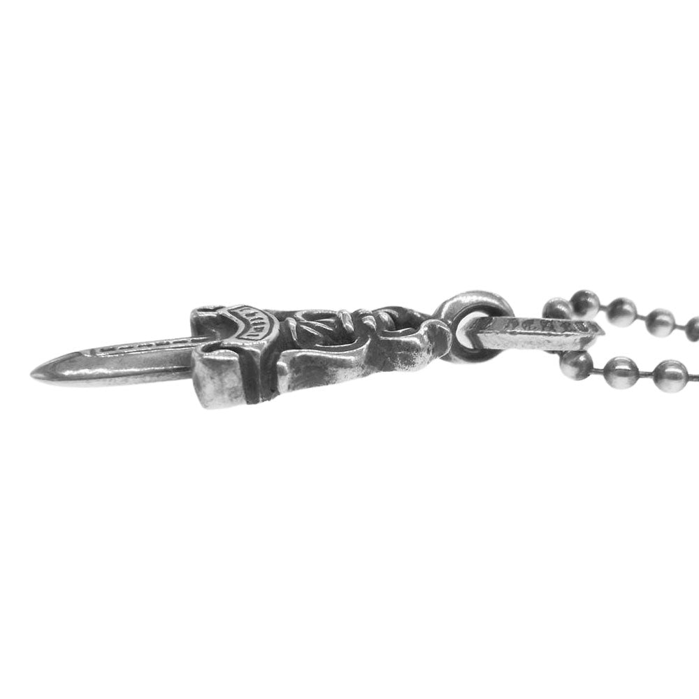 CHROME HEARTS クロムハーツ（原本無） #5 ダガー チャーム ペンダント シルバー系【中古】