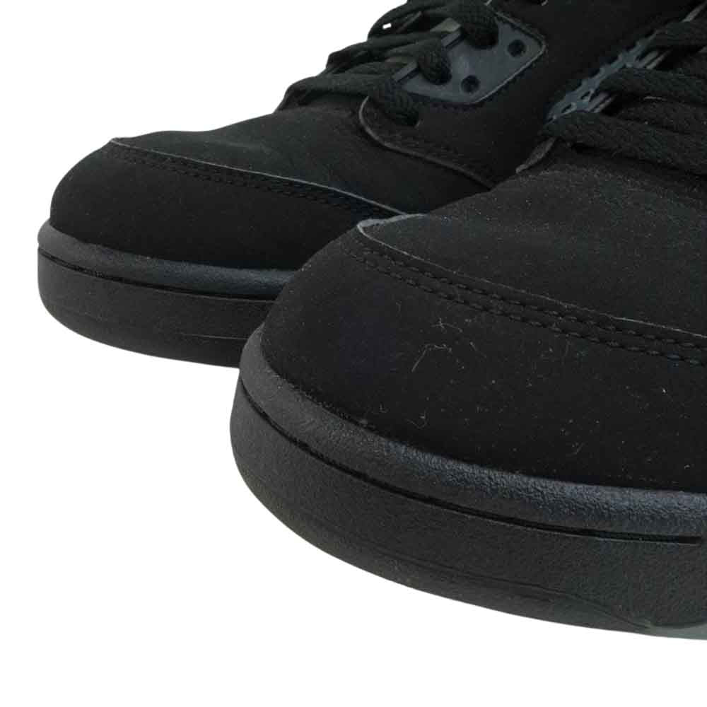 NIKE ナイキ CZ1786-001 AIR JORDAN 5 RETRO "TOP 3" BLACK/FIRE RED-GRAPE ICE-NEW EMERALD エアジョーダン 5 レトロ トップ3 28【中古】