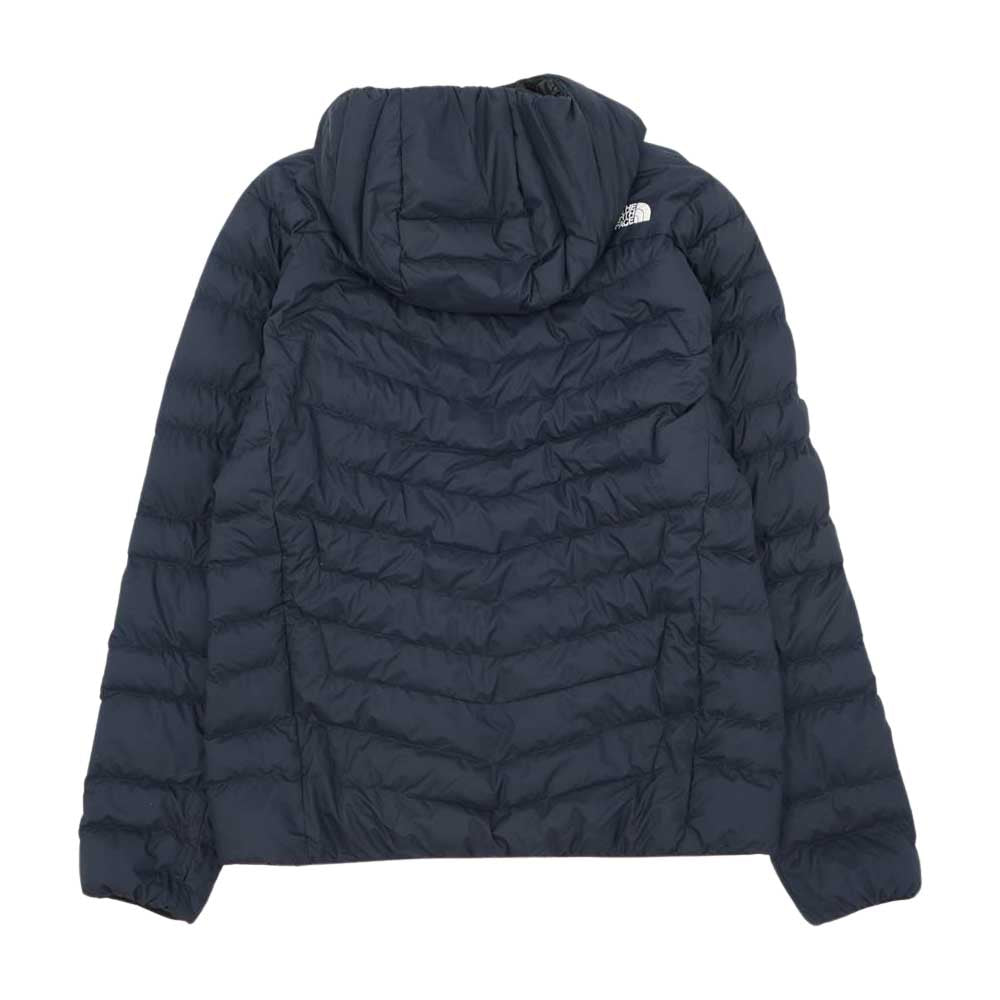 THE NORTH FACE ノースフェイス NY82011 THUNDER HOODIE サンダーフーディ ダウン ジャケット ネイビー系 XL【中古】