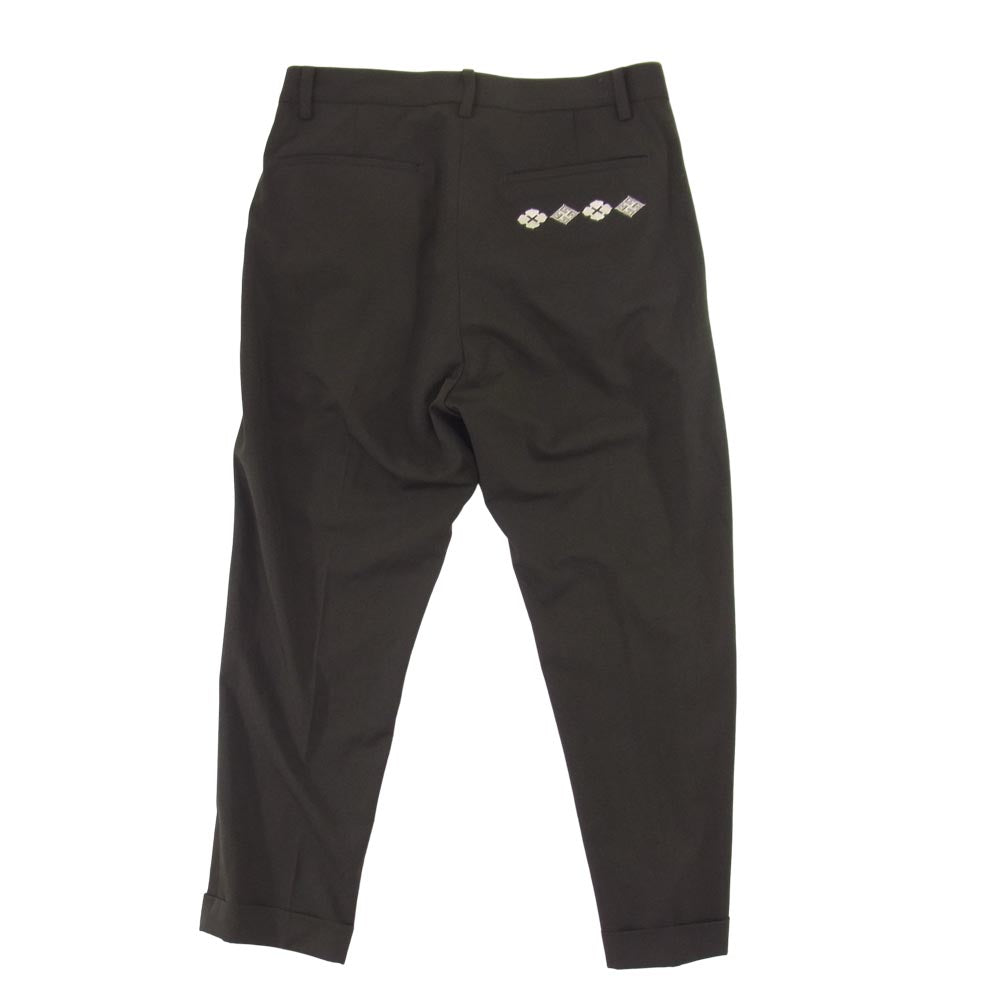 バッズプール × GAKKIN ガッキン スラックス パンツ ブラウン系 M【中古】