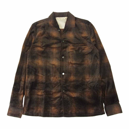 JELADO ジェラード starry gate Vincent Shirts ヴィンセント シャツ ブラウン系 M【中古】
