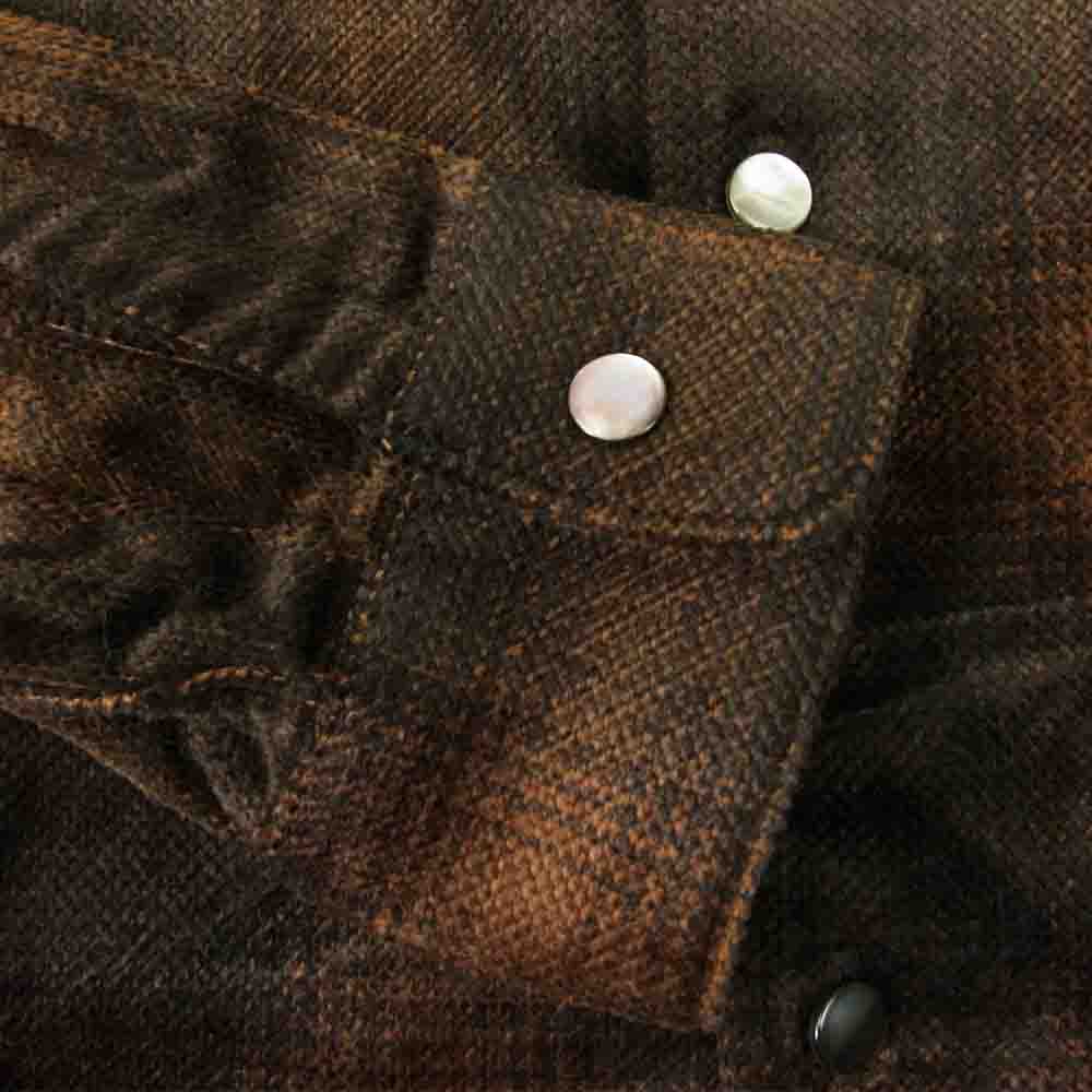 JELADO ジェラード starry gate Vincent Shirts ヴィンセント シャツ ブラウン系 M【中古】