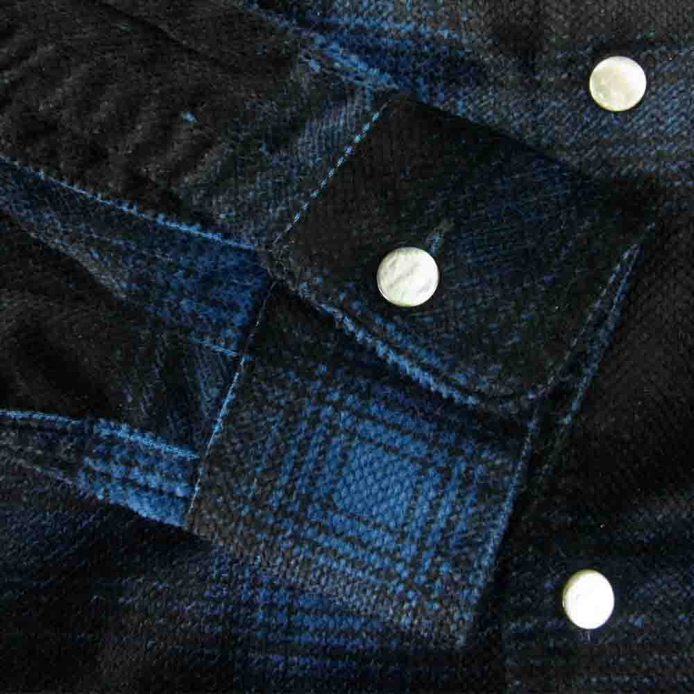 JELADO ジェラード starry gate Vincent Shirts ヴィンセント シャツ ネイビー系 M【中古】