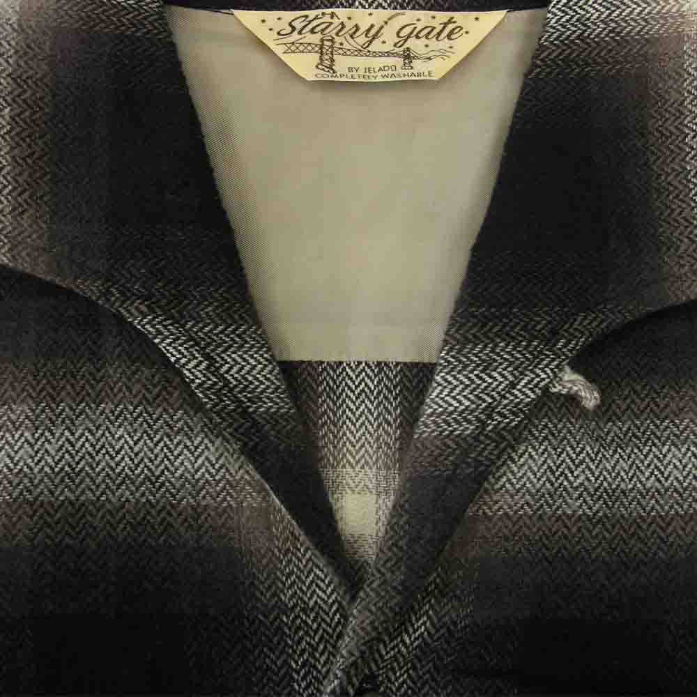 JELADO ジェラード starry gate Vincent Shirts ヴィンセント シャツ ブラック系 M【中古】