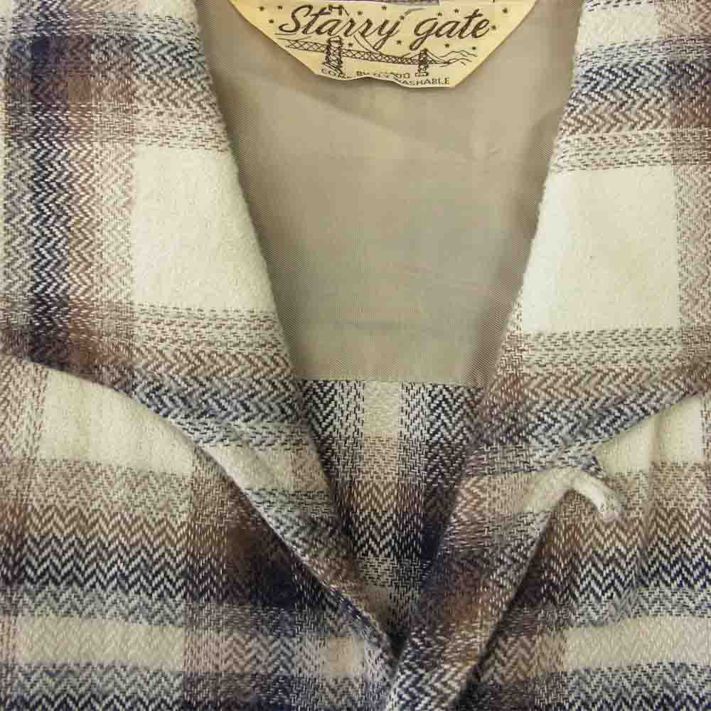 JELADO ジェラード starry gate Vincent Shirts ヴィンセント シャツ ライトブラウン系 M【中古】