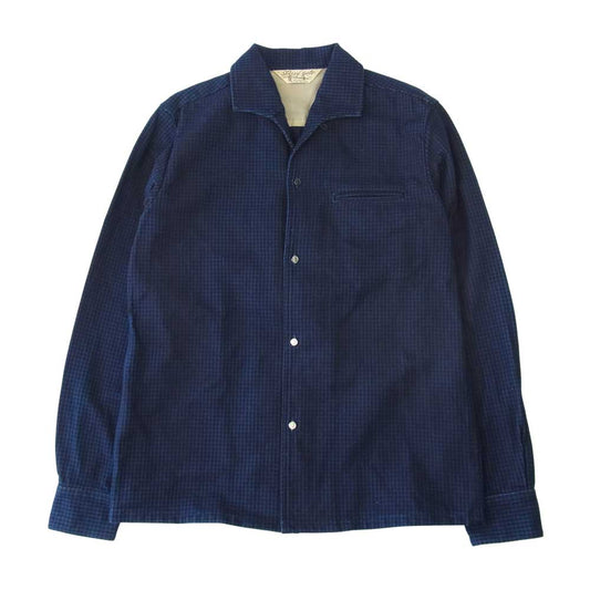 JELADO ジェラード  starry gate Vincent Shirts ヴィンセント シャツ インディゴ ネイビー系 M【中古】