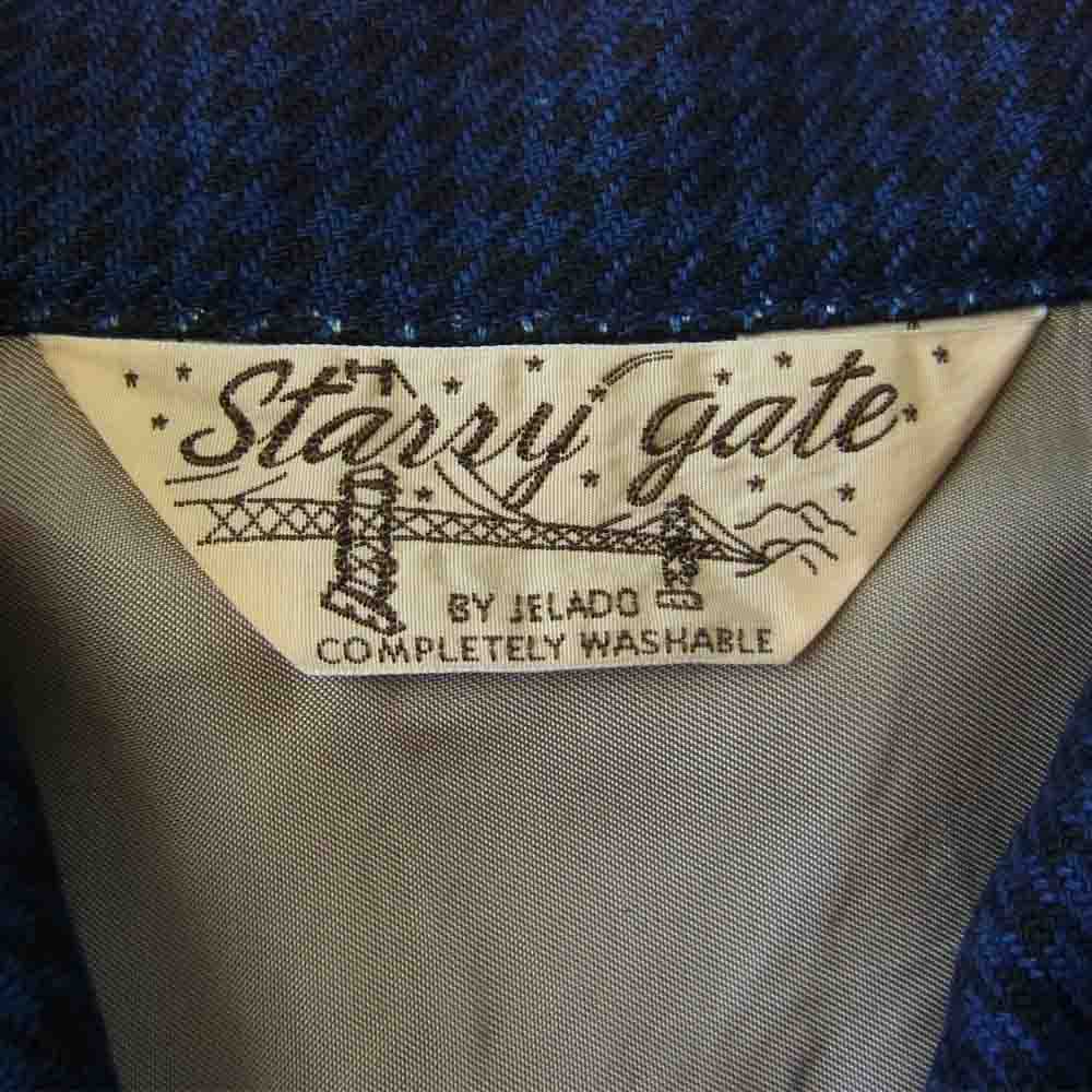 JELADO ジェラード  starry gate Vincent Shirts ヴィンセント シャツ インディゴ ネイビー系 M【中古】