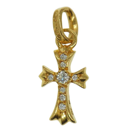 CHROME HEARTS クロムハーツ（原本有） 22K ベイビーファット ダイヤ チャーム ゴールド系【中古】