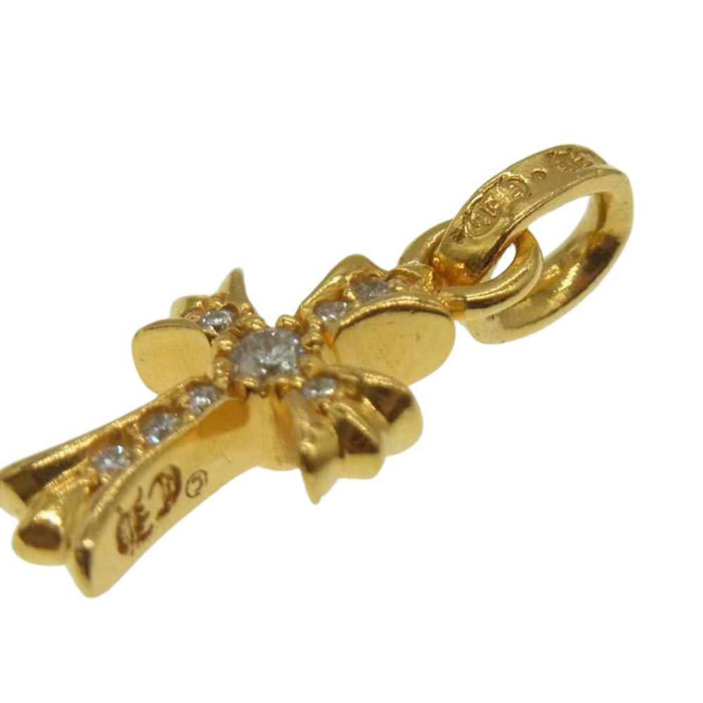 CHROME HEARTS クロムハーツ（原本有） 22K ベイビーファット ダイヤ チャーム ゴールド系【中古】
