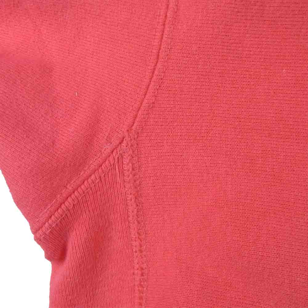 Champion チャンピオン USA製 90s 刺繍タグ リバースウィーブ 半袖 スウェット コットン ピンク系 XL【中古】