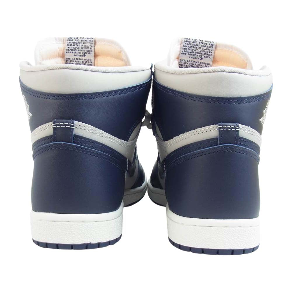 NIKE ナイキ BQ4422-400 Air Jordan 1 High 85 Georgetown エアジョーダン ハイ ネイビー系 27.5cm【新古品】【未使用】【中古】